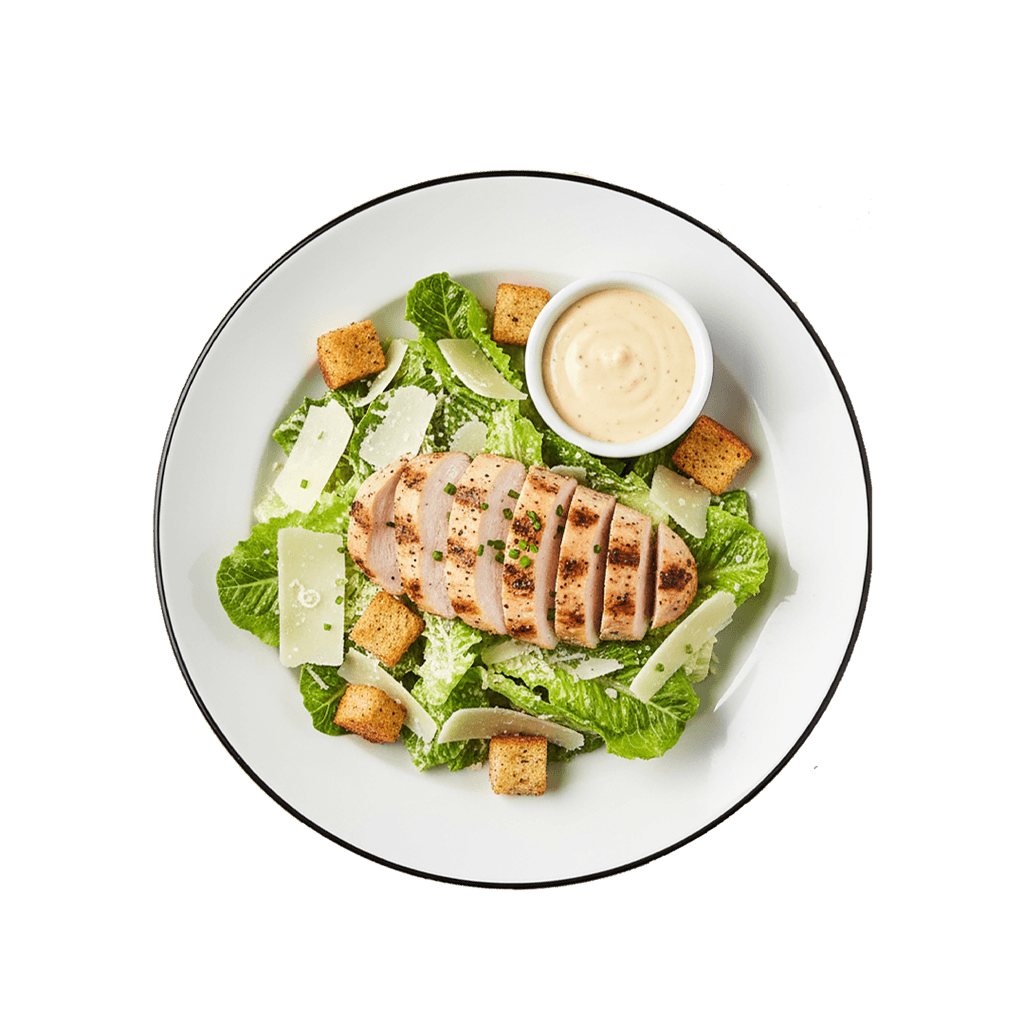 Fresh green salad with vibrant vegetables
